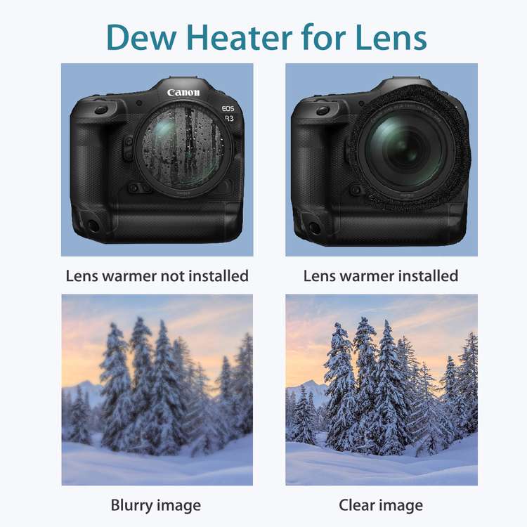 Lens Warmer/Dew Heater Band for astrophotography (With Controller) - Image 9
