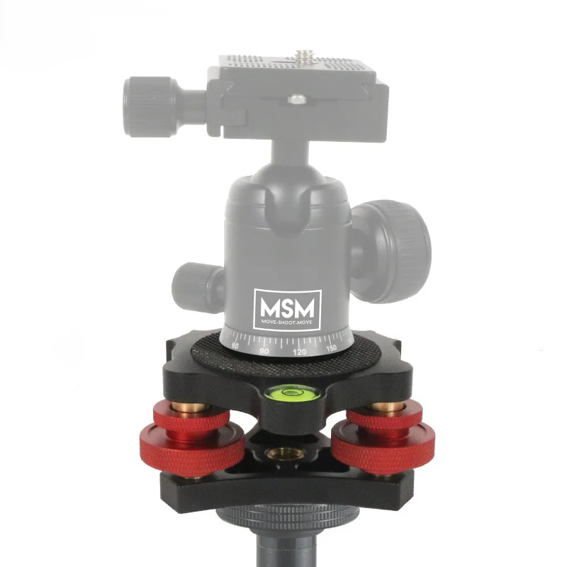 MSM ±5°Fine-Tuning Leveling Base, tripod head, camera base with 3/8 screw - Image 3