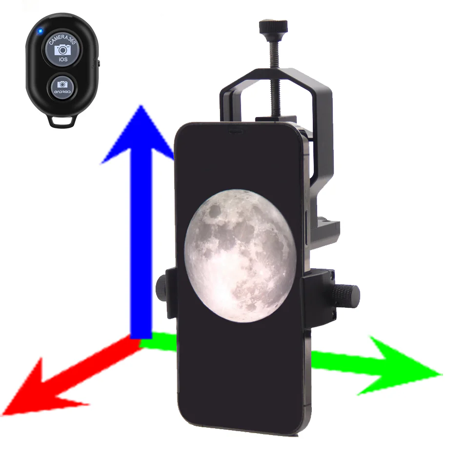 Tridaptor - Ultimate 3-Axis Smartphone Telescope Adapter| High Precision - Image 18