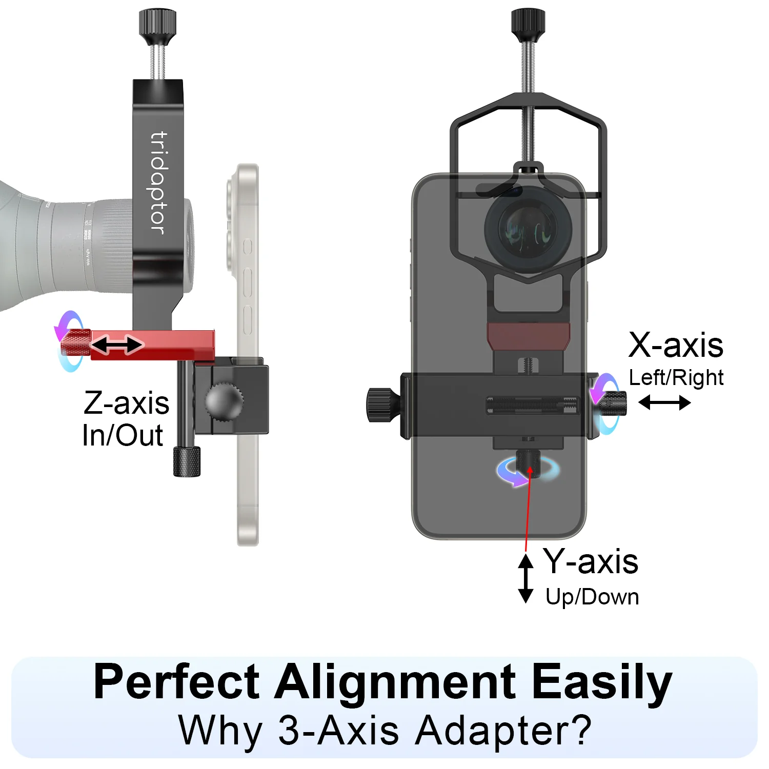 Tridaptor | 3-Axis Precision Smartphone Adapter for Microscopes - Image 5